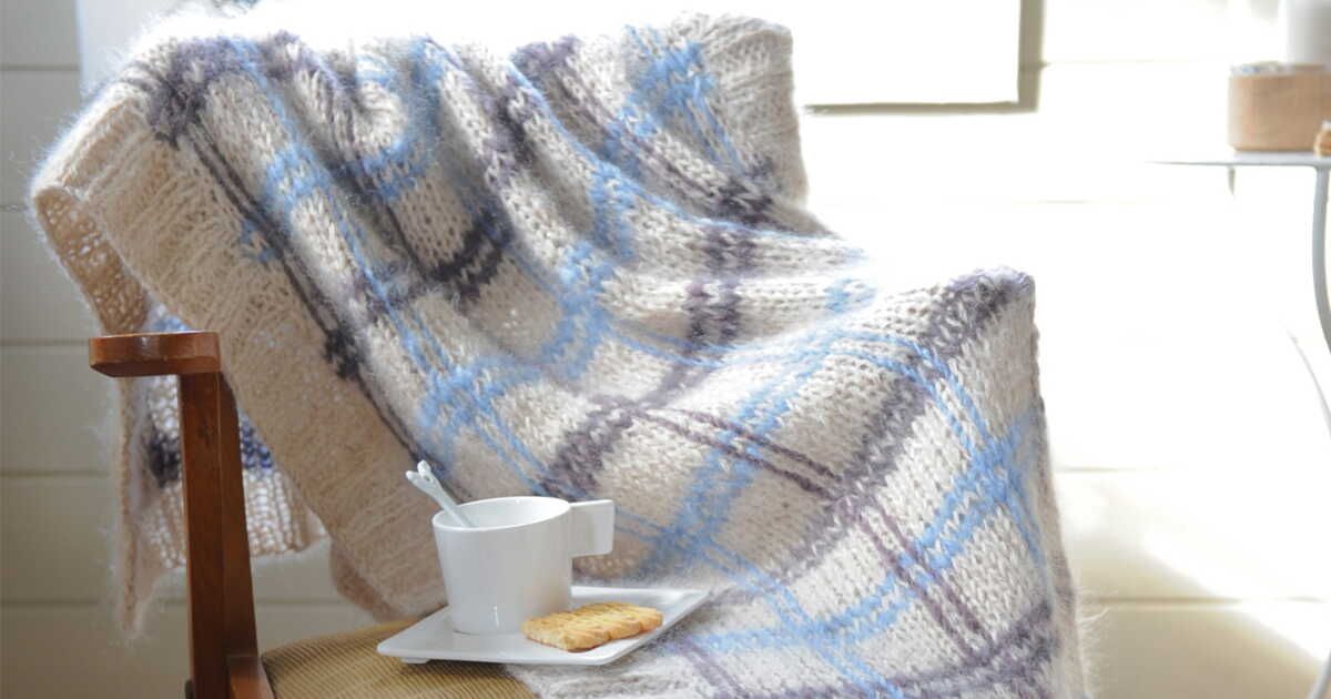 L'art du plaid à tricoter : créez votre cocon en laine