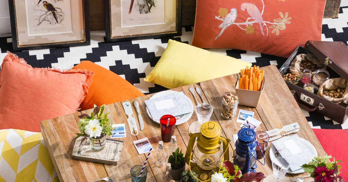 Une déco vintage pour des souvenirs de voyage