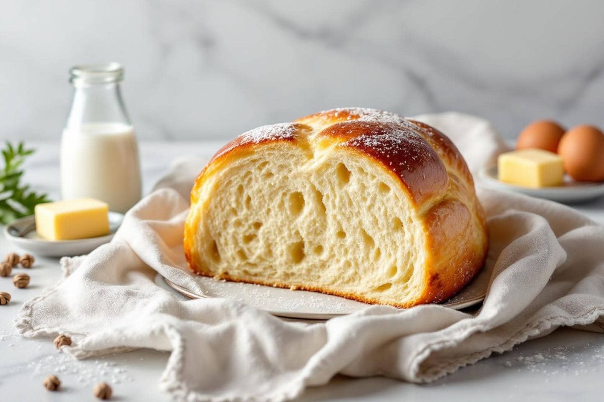 La brioche au lait dorée : une douceur à préparer ce week-end