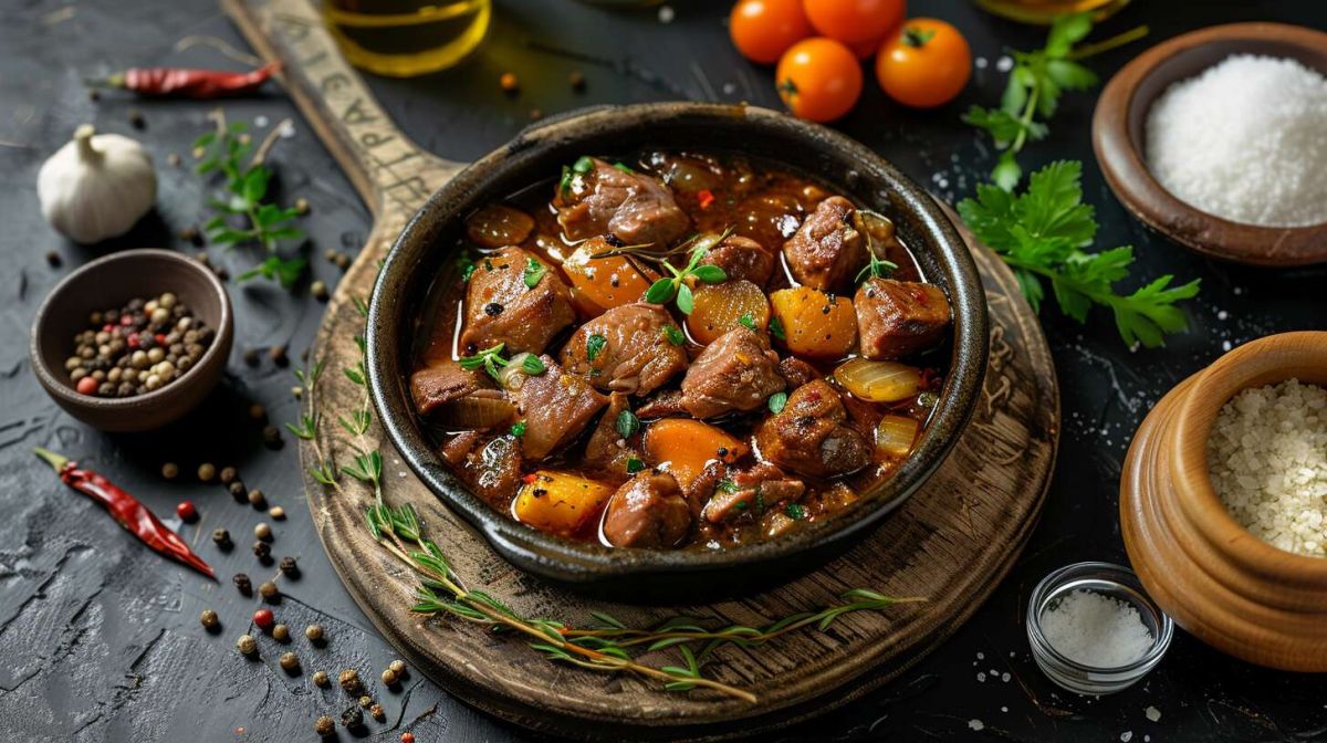 Redécouvrez le cœur de porc : un plat savoureux au vin blanc et oignons