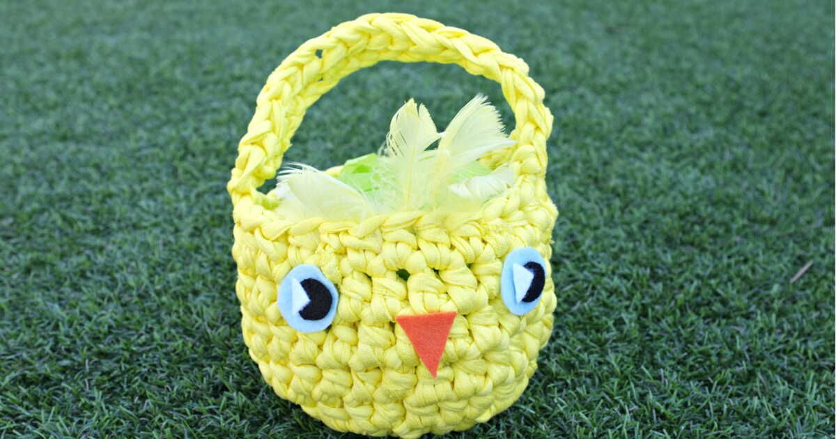 À la rencontre du panier poussin au crochet : une tendance colorée et créative