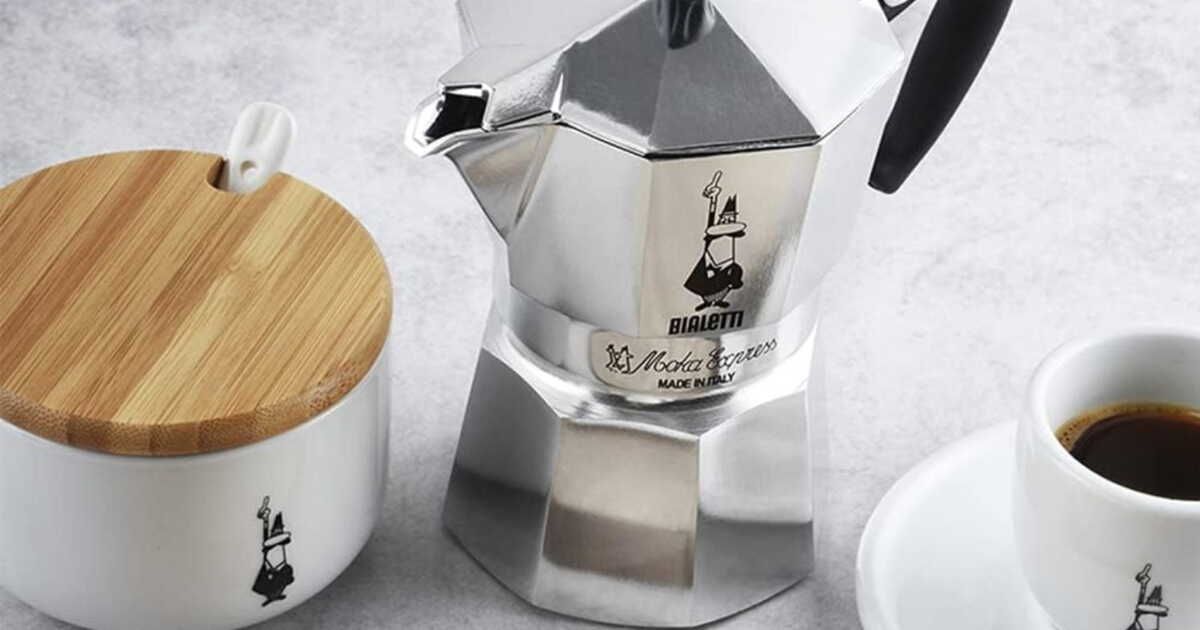 la cafetière bialetti revient en force : offre flash à 21,99 €