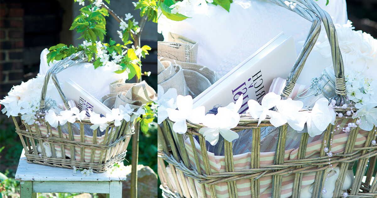 Panier Champêtre : Élégance et Simplicité