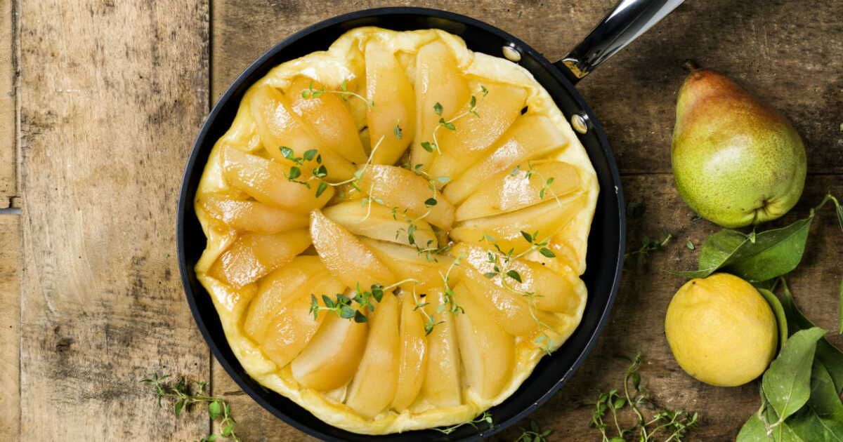 La tarte tatin aux poires à la poêle : une recette gourmande