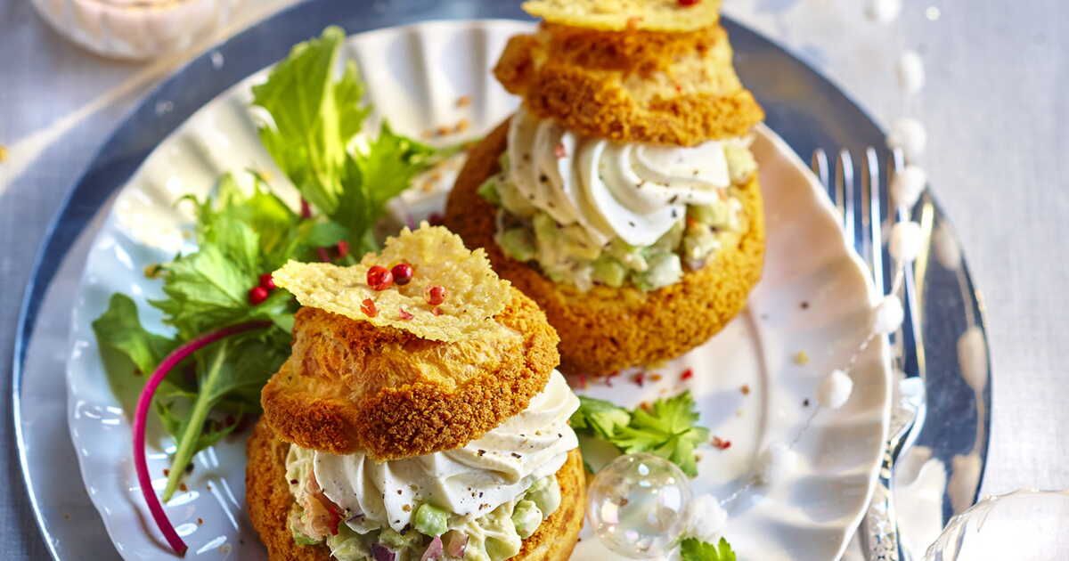 Des choux croquants au crabe pour éblouir vos invités