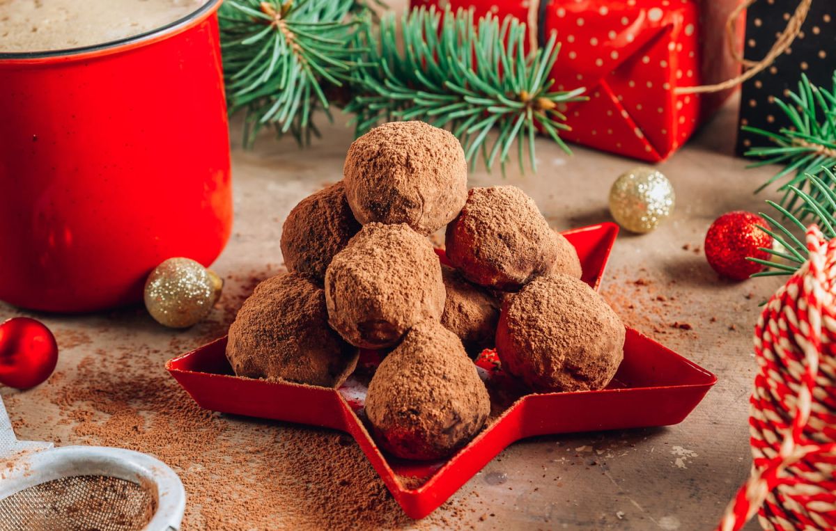 Des truffes au chocolat faciles pour un Noël délicieux avec Philippe Etchebest