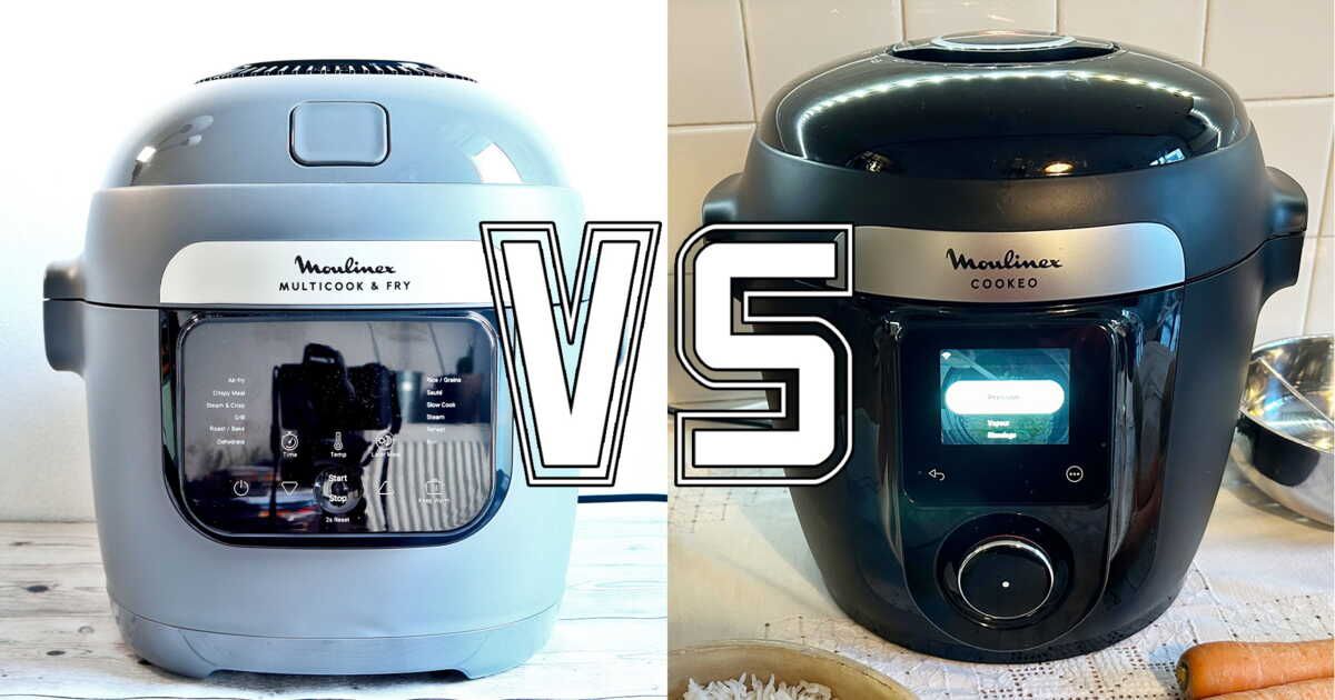 Moulinex : Multicook & Fry ou Cookeo Wifi 9-en-1 ? Le match des multicuiseurs