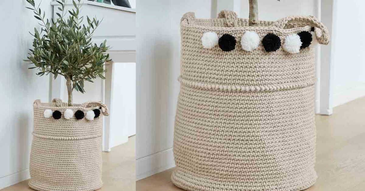 Le charme du crochet : le cache-pot qui embellit vos espaces