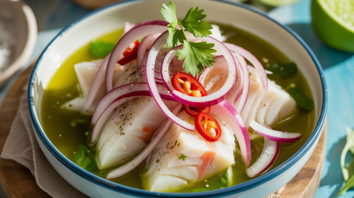 Ceviche de poisson : recette rafraîchissante pour l'été