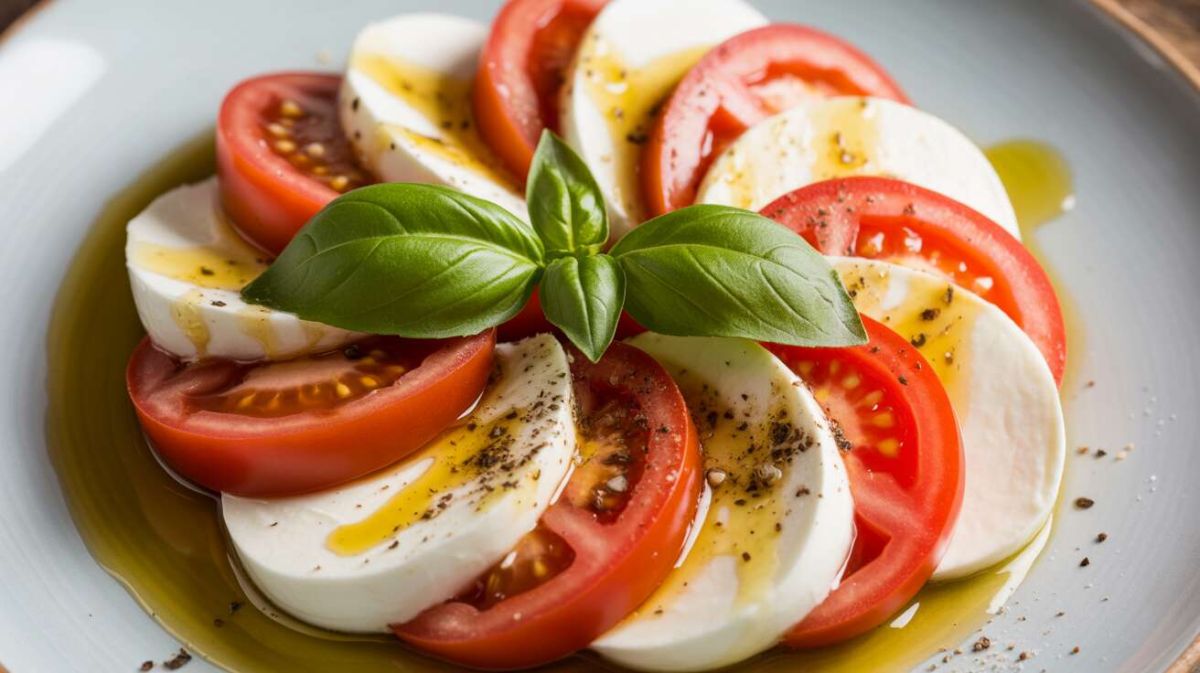 La salade tomates mozzarella basilic : un voyage gustatif méditerranéen