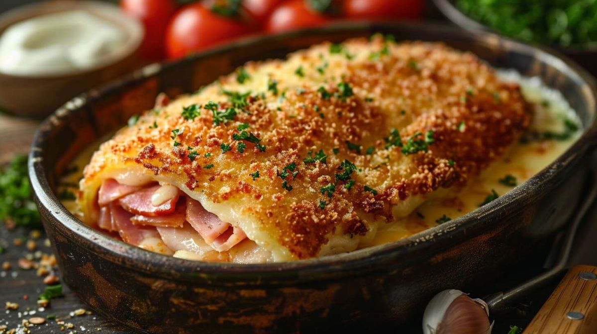 Le cordon bleu au four : une recette signée Marion qui va vous surprendre