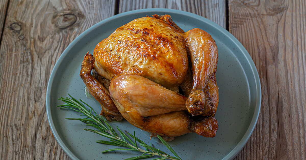 Les secrets d'un poulet rôti à la peau croustillante