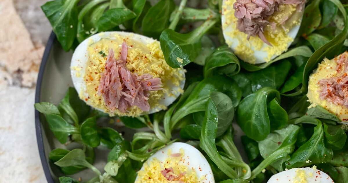 Craquez pour les œufs mimosa au wasabi de Cyril Lignac