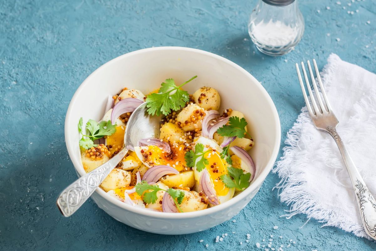 La salade de pommes de terre gourmande de Norbert Tarayre