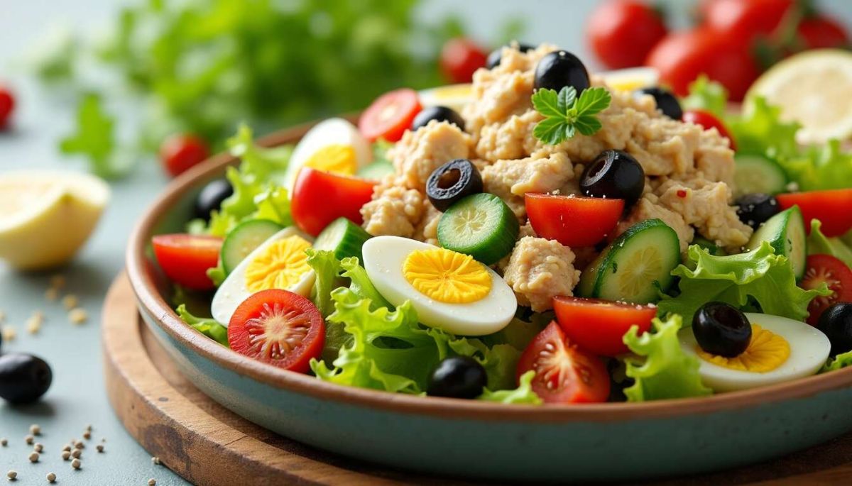 Des salades salées gourmandes à petits prix