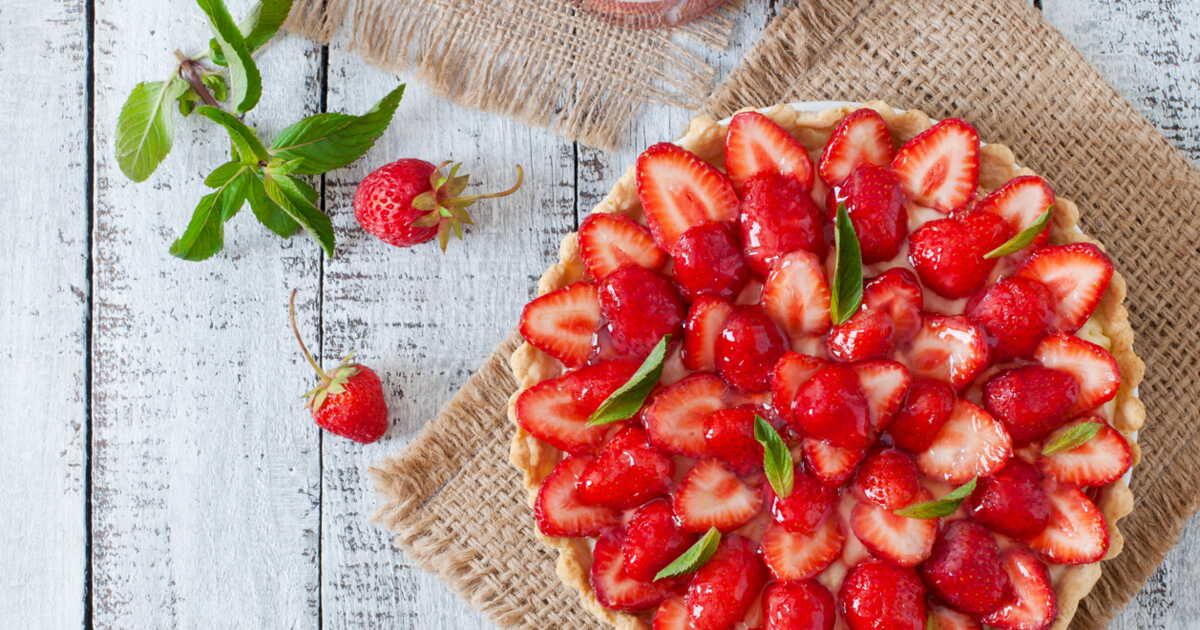 La recette incontournable de la tarte aux fraises par Cyril Lignac