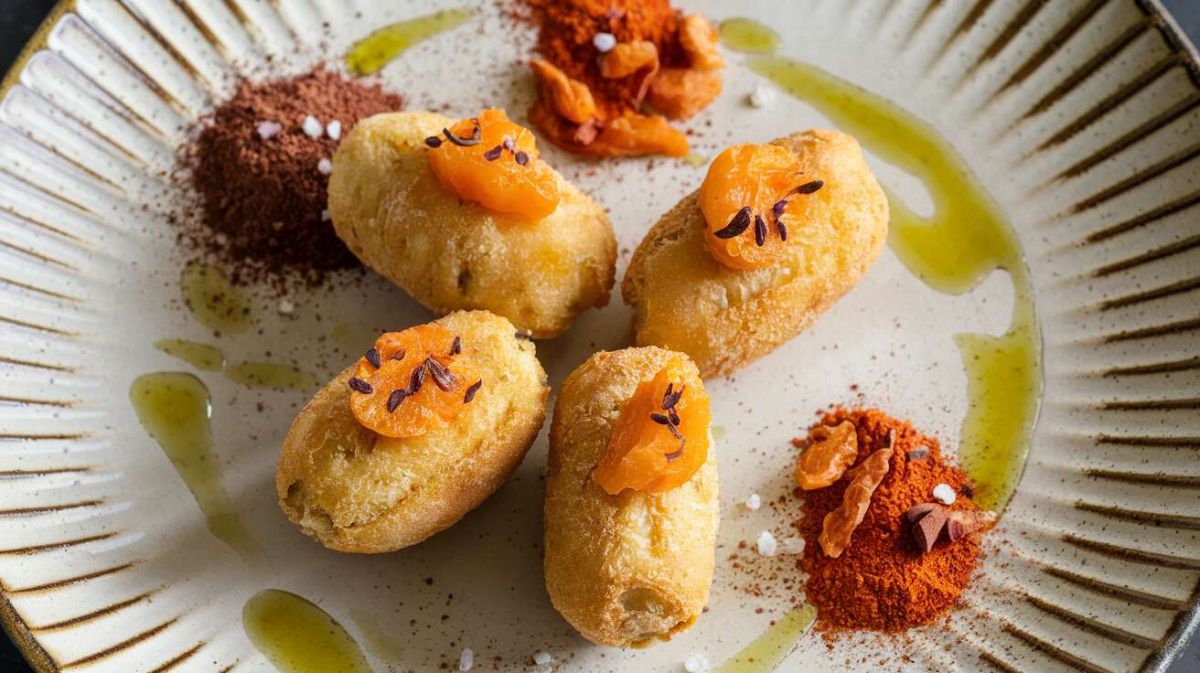 Des croquettes légères aux épices et cœur d'abricot, un délice à découvrir