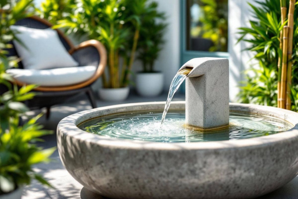 Transformez votre extérieur avec un mini point d’eau cet été