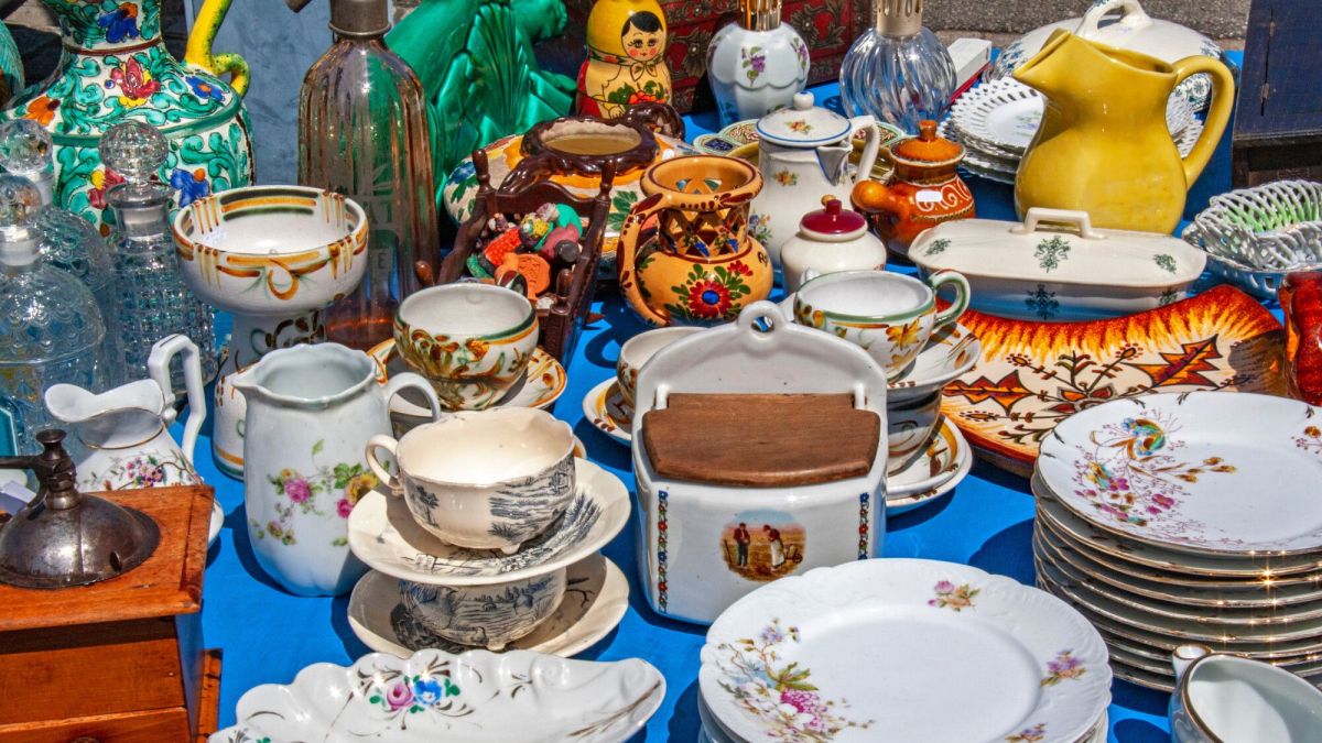 les objets que vous ne pouvez pas vendre lors d'un vide-grenier