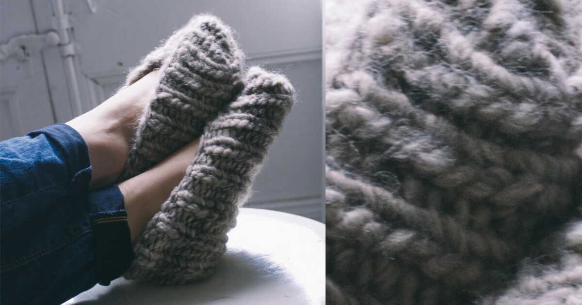 la douceur des chaussons tricotés : un incontournable du confort