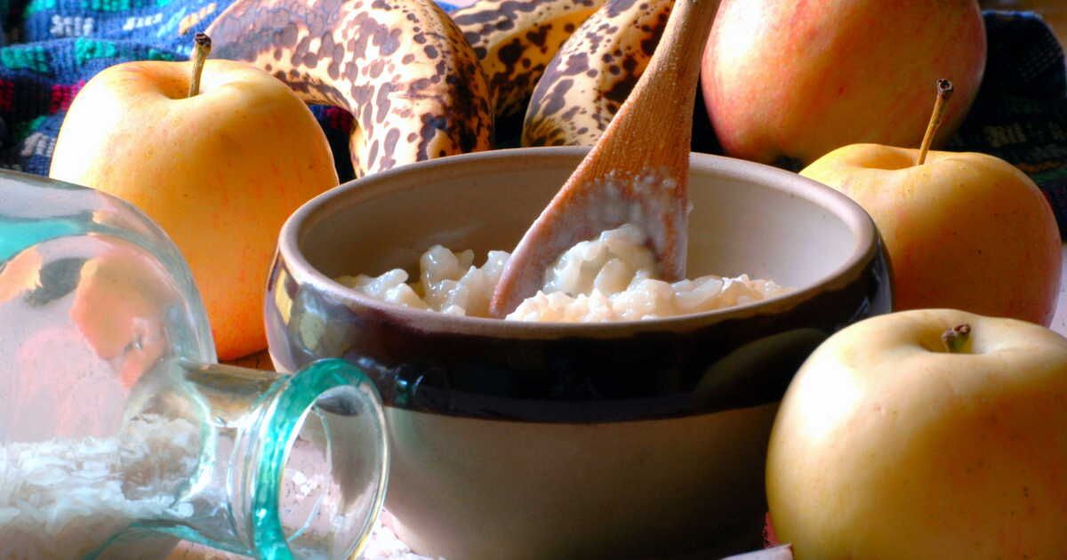la recette réconfortante des pommes au beurre et riz au lait