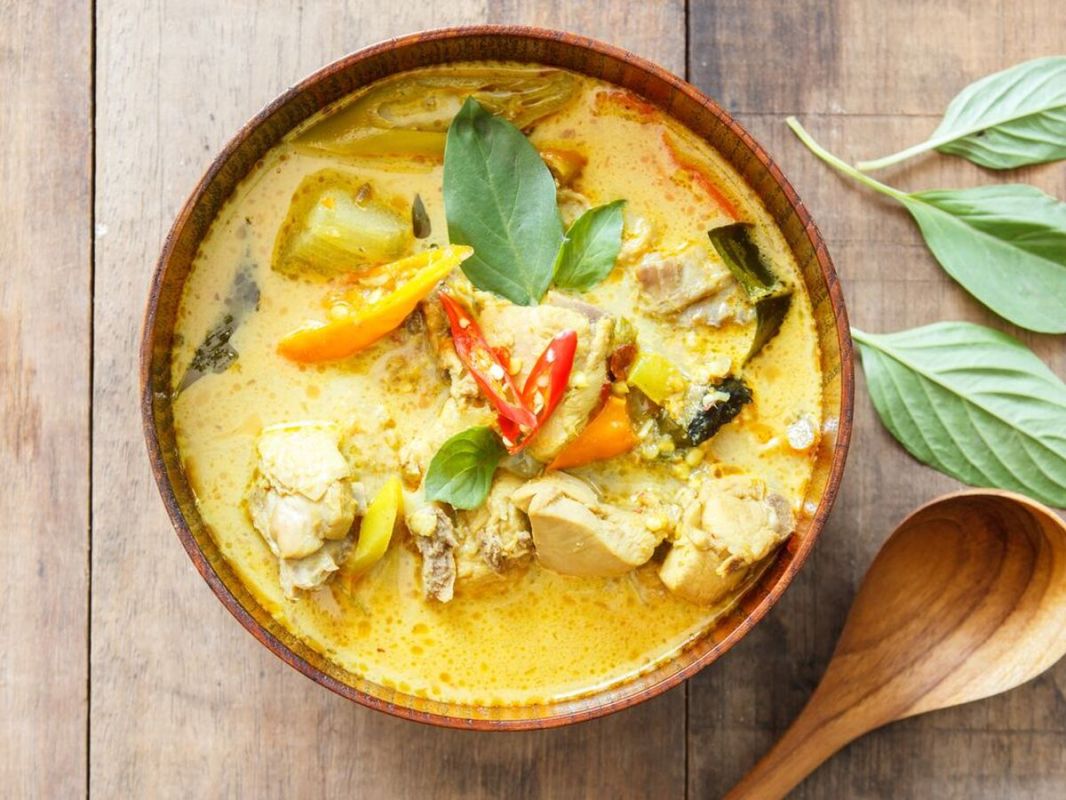 Recette Airfryer : poulet au curry et lait de coco, rapide et savoureux