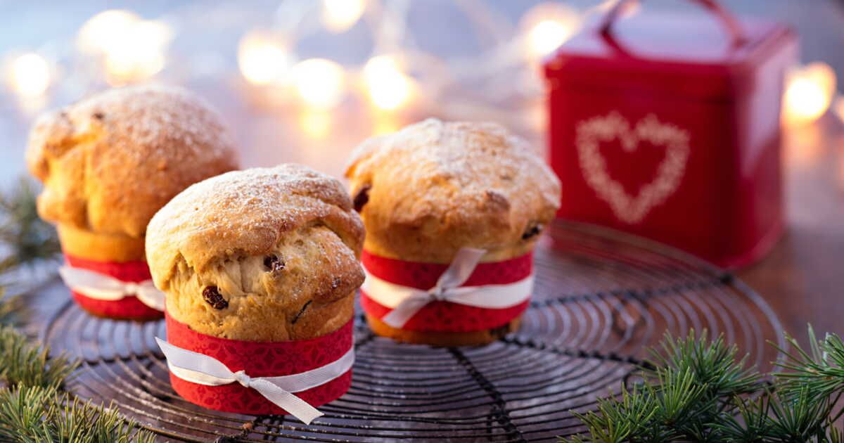 Des mini-panettones faits maison pour des fêtes savoureuses