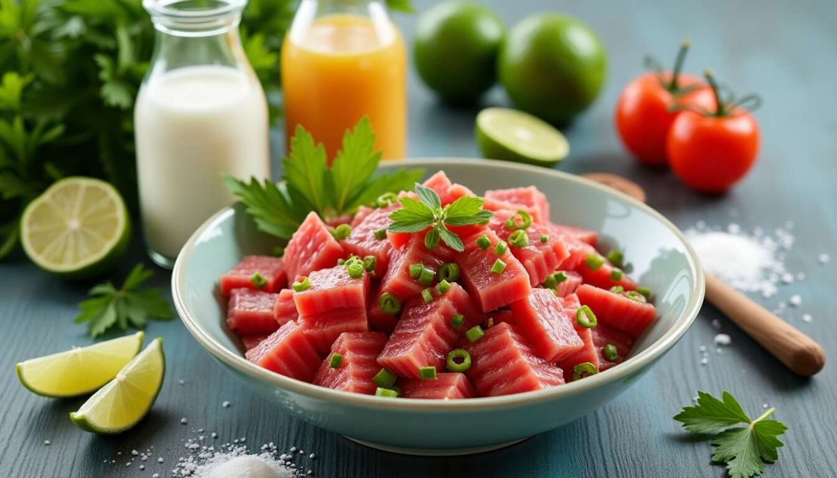 Ceviche de thon : une recette estivale à ne pas manquer