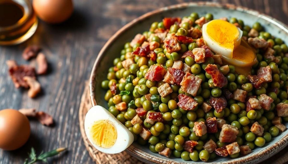 Une salade de lentilles aux lardons qui va régaler vos convives