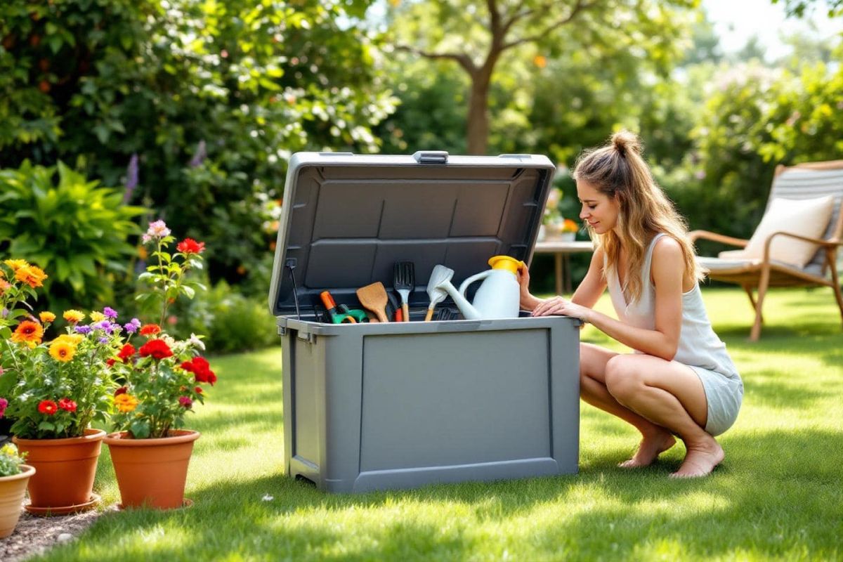 Optimisez votre jardin avec ce coffre de rangement à prix réduit