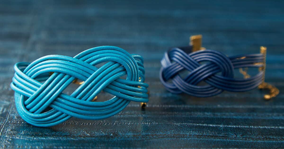 Le bracelet tressé : un style intemporel avec une touche marine