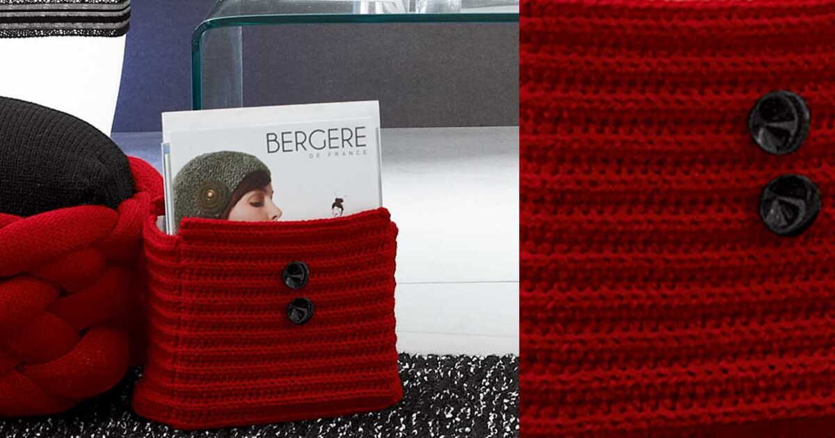 L'art du crochet : un porte-revues unique à réaliser soi-même