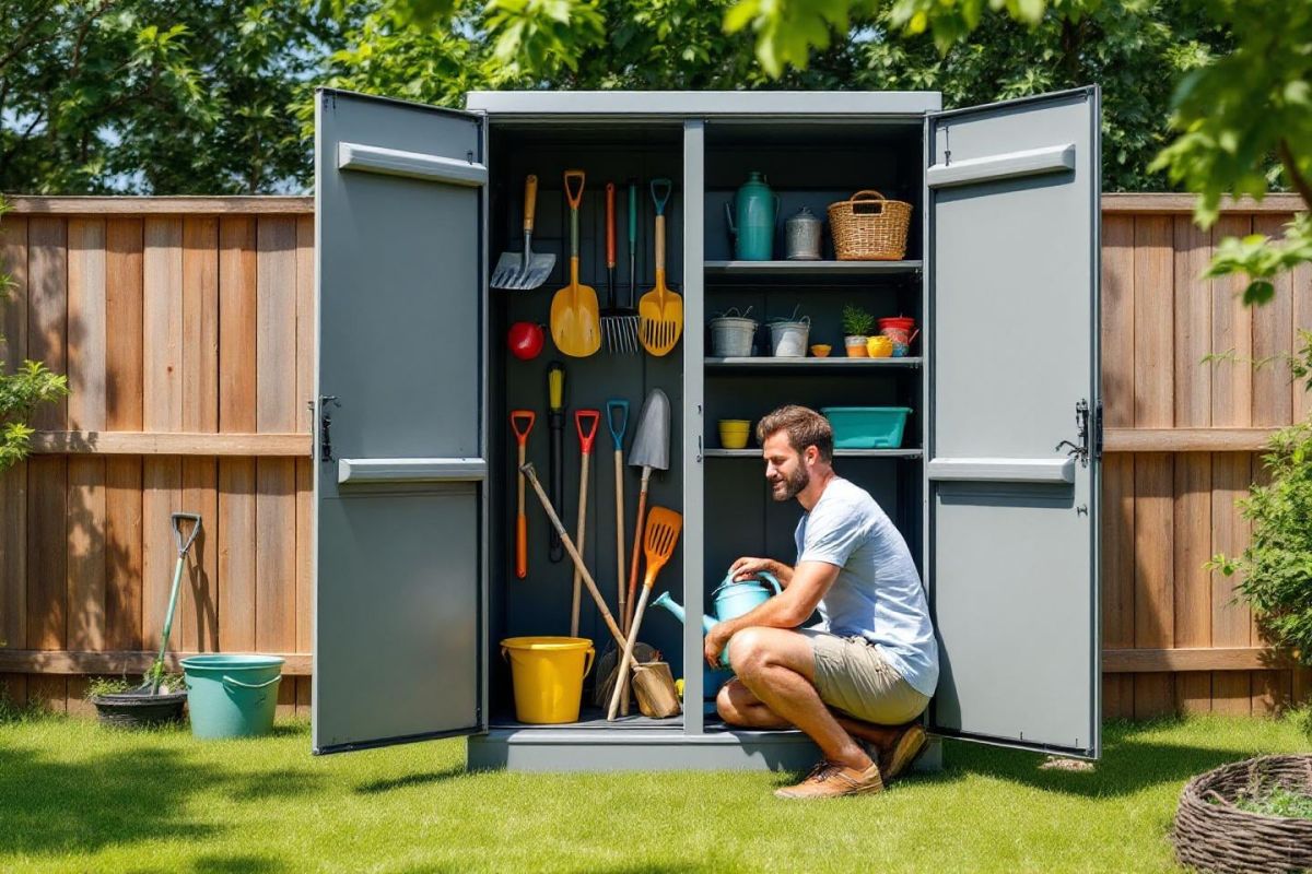 L'armoire Biohort : la solution élégante pour ranger vos outils à prix réduit