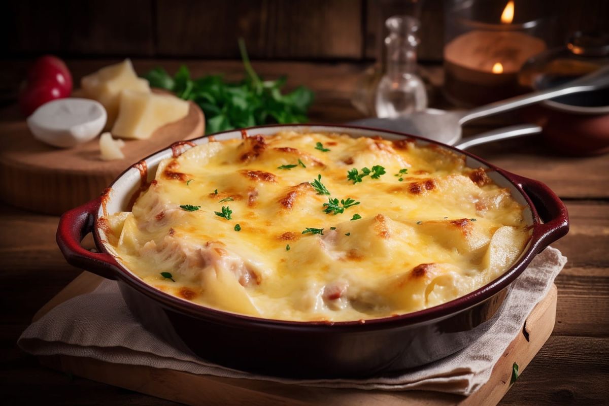 Découvrez la chicon-flette : une tartiflette revisitée par Laurent Mariotte